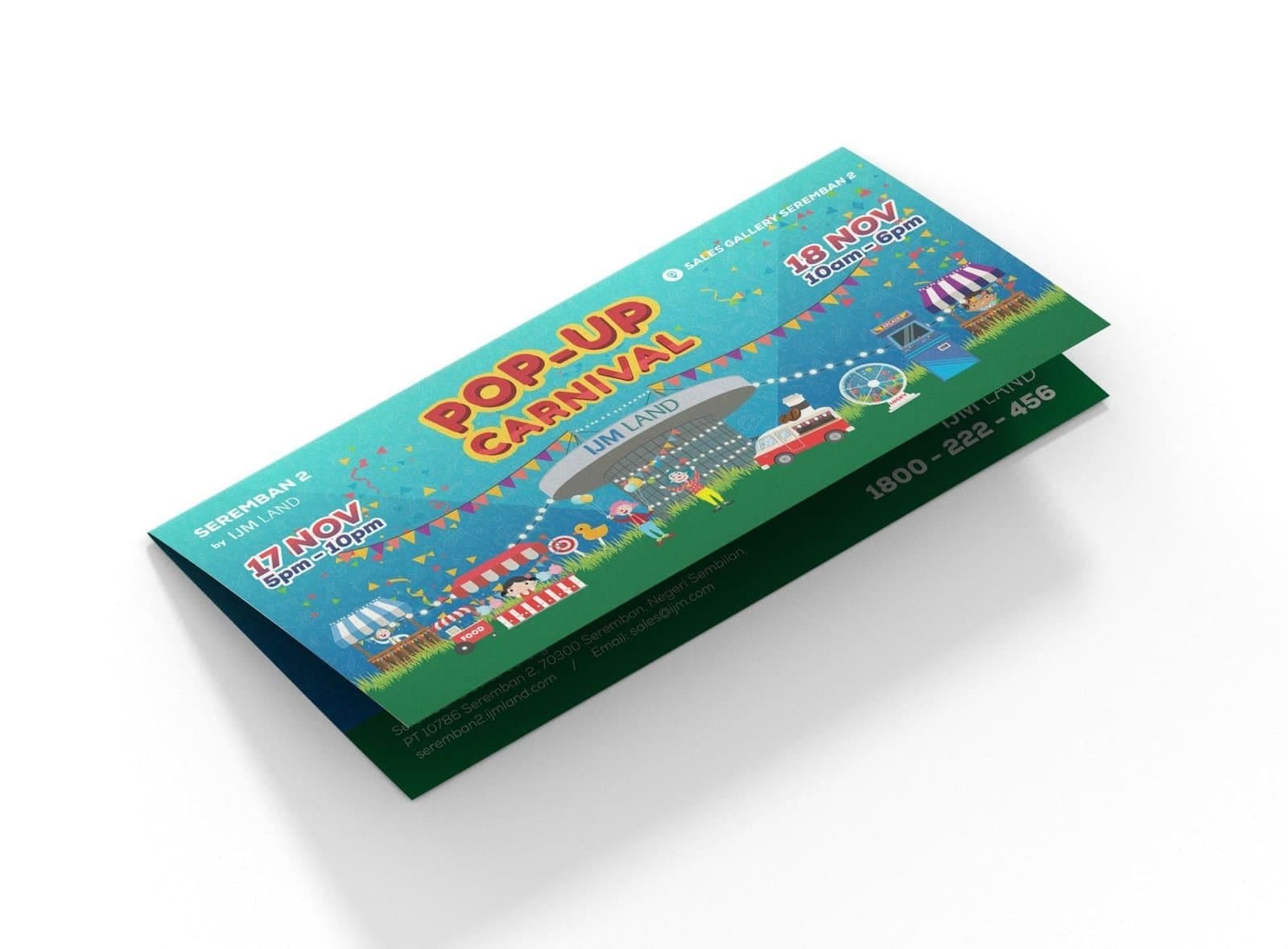 IJM Land Invitation Card