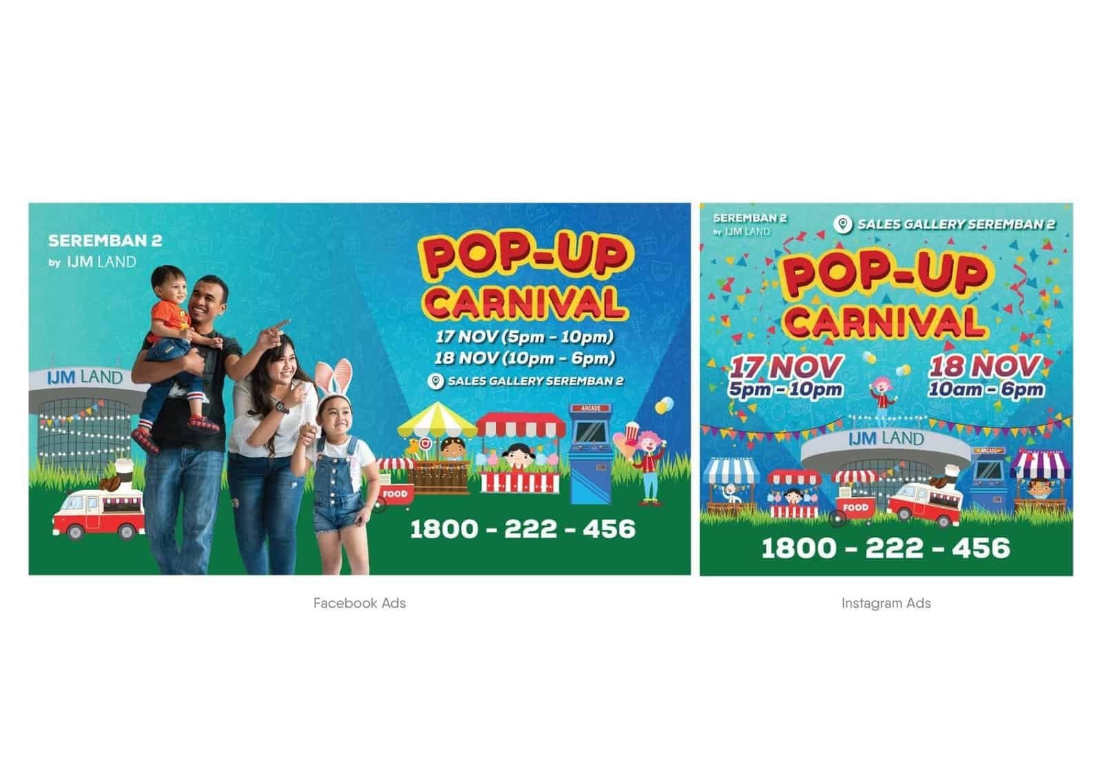IJM LAND Pop Up Carnival 2018