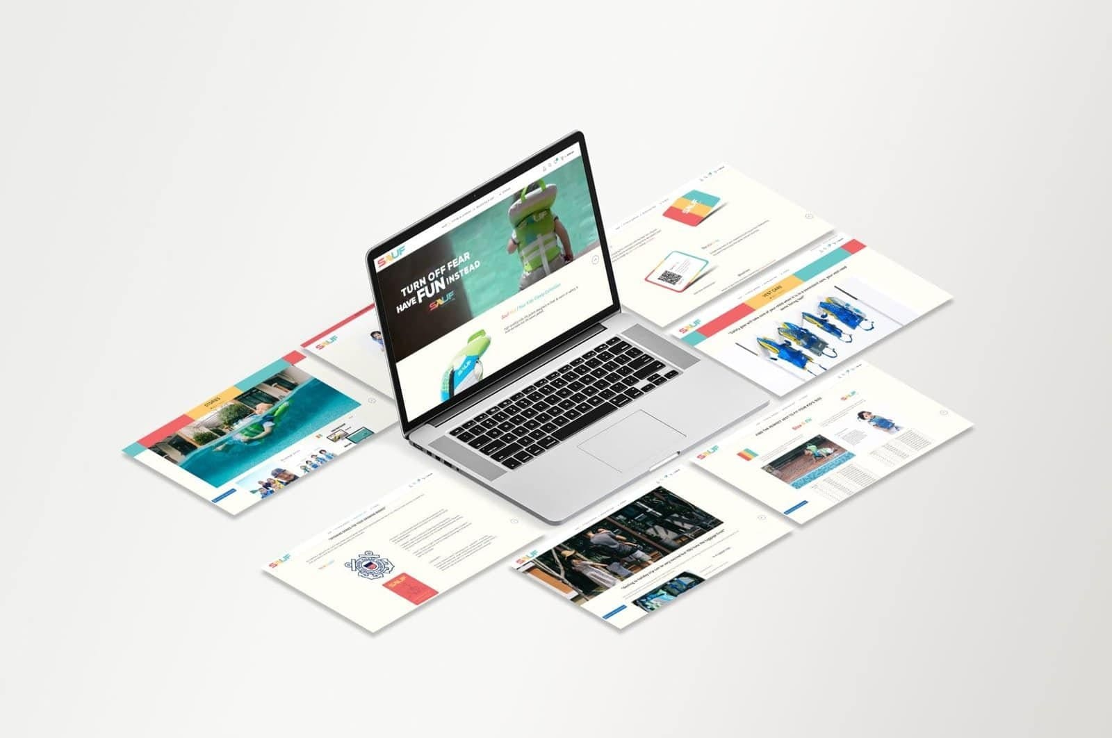 SAUF Website designed by KokCreative