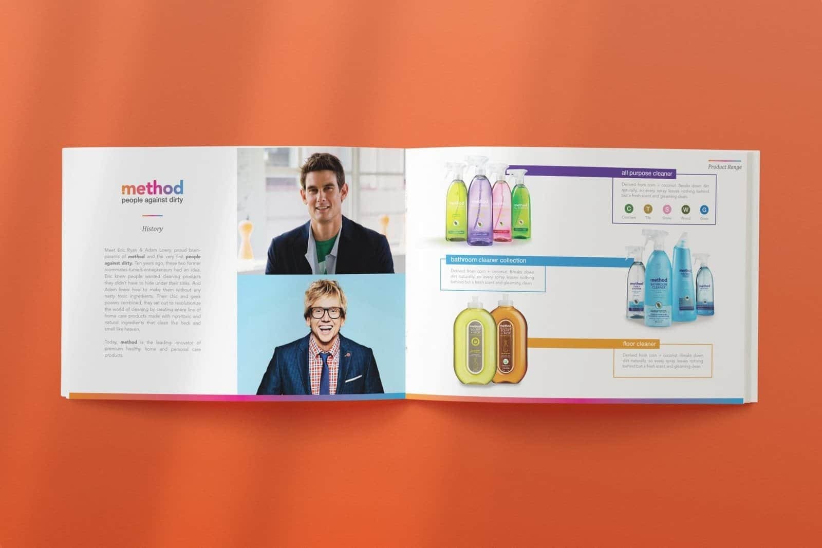 Method Company Profile Design by KokCreative