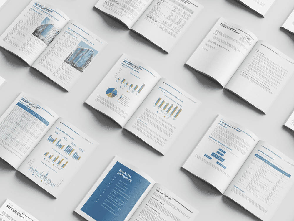 Annual Report Design Malaysia by KokCreative_UOA Reit